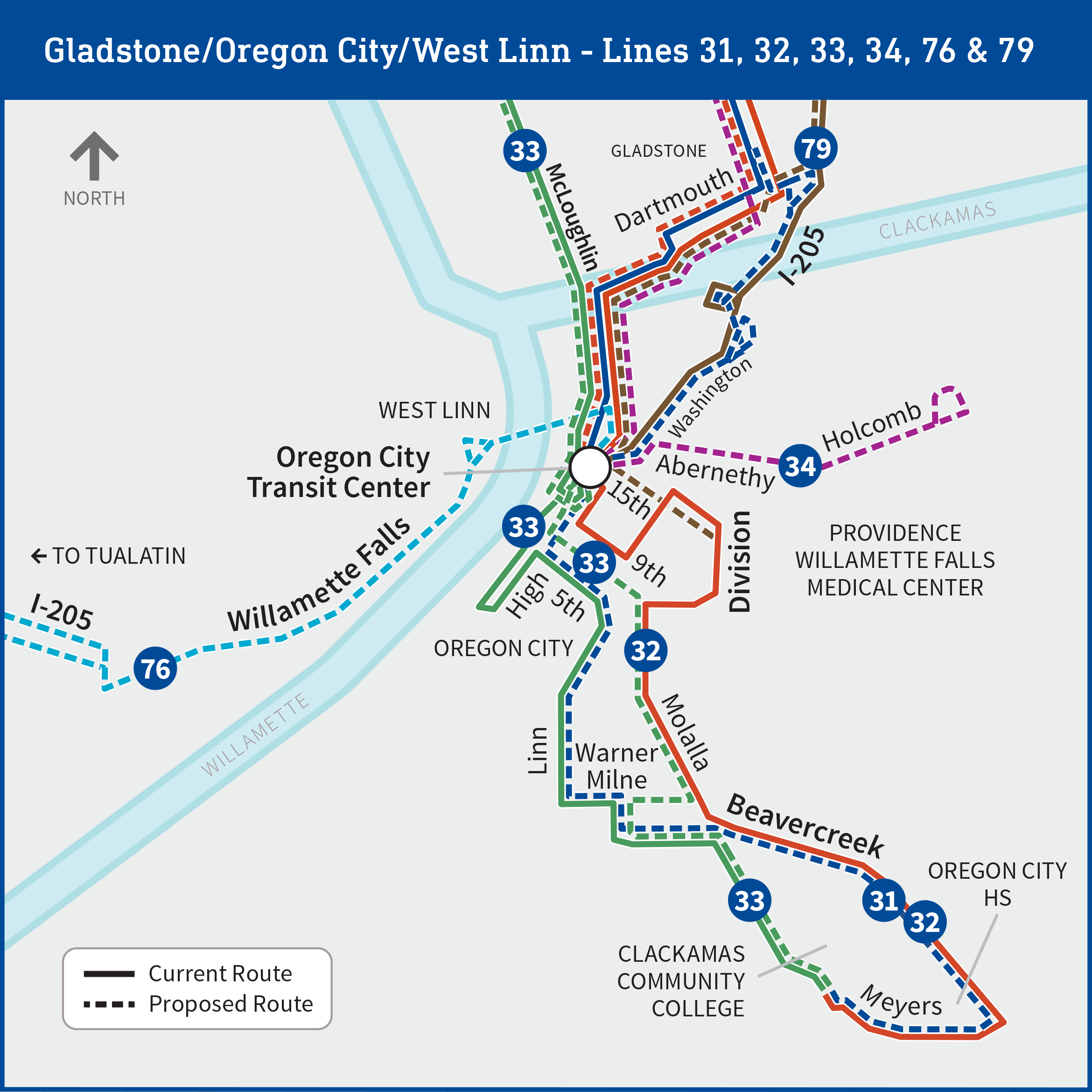Proposed changes to lines 29, 31, 32, 33, 34, 40, 76, 79, 99, 153 and 154 map