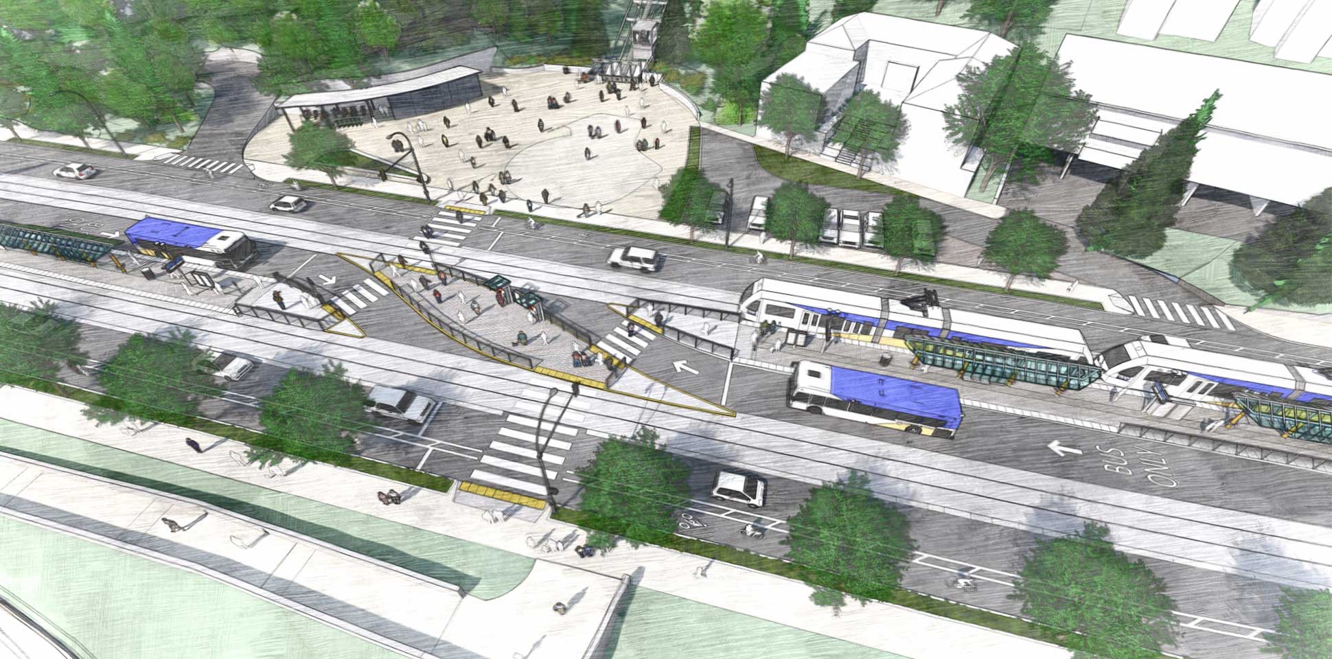 Gibbs Station cross section